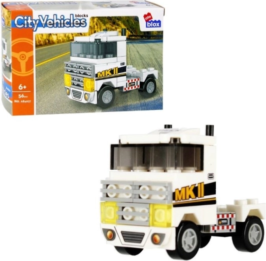 Set de construcție AlleBlox City camion, 56 piese