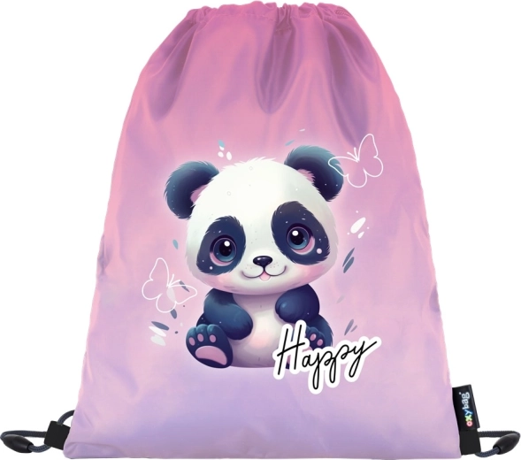 Săculeț pentru sport cu motiv panda
