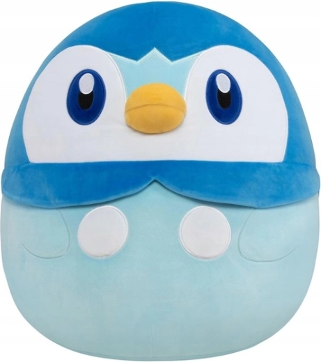 Pokémon Piplup în versiunea extra pufoasă Squishmallows
