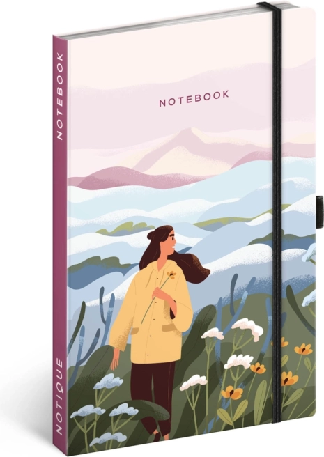 NOTIQUE carnet liniat Peisaj 13 × 21 cm