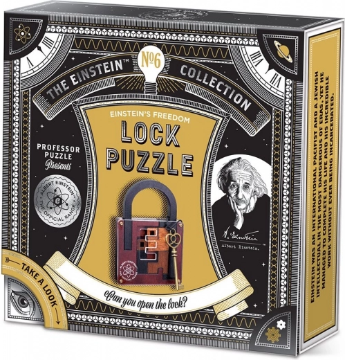 Professor Puzzle puzzle Einstein: lacăt