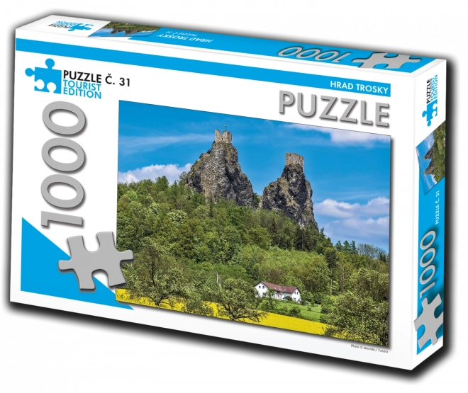 Puzzle Trosky ediție turistică 1000 piese