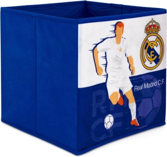 Cutie de depozitare pliabilă și organizator Real Madrid 31 × 31 × 31 cm