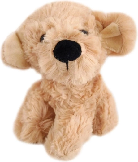 Câine de pluș așezat 16 cm