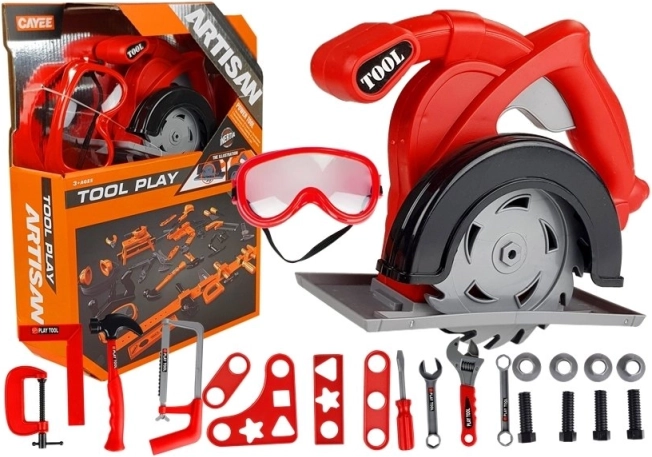 Set mare de unelte pentru copii, 23 de elemente