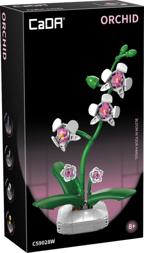 Set de construcție CADA orhidee 25,4 cm - 1 bucată