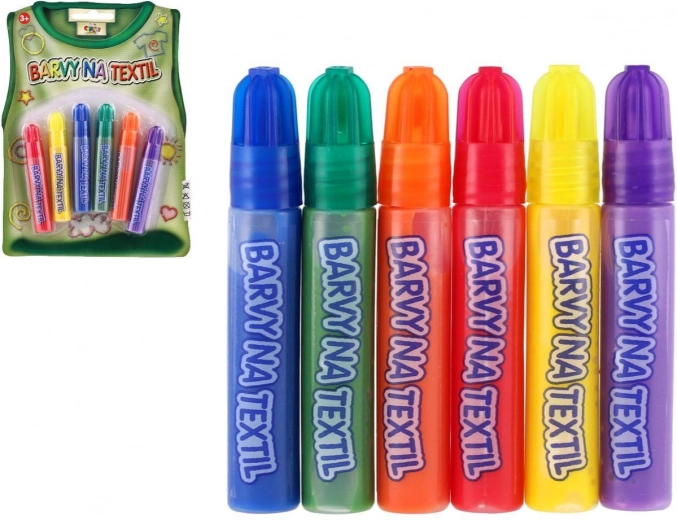 Creatoys culori pentru textile – set de markere
