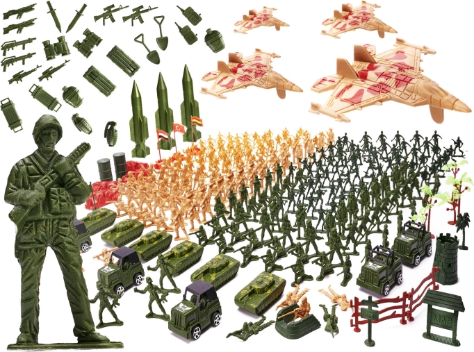 Set colecționar figurine militare 307 bucăți