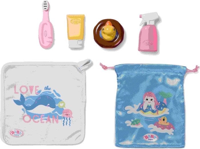 BABY born prosop și accesorii pentru baie