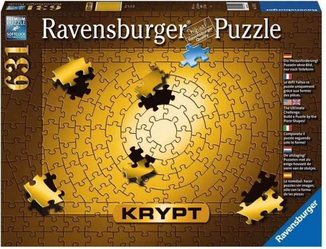 Puzzle Ravensburger Krypt ediția de aur 631 piese
