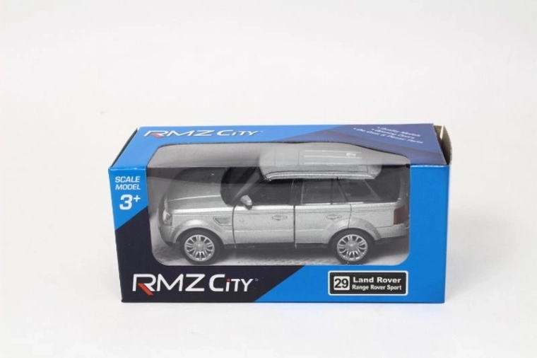 Model auto metalic RMZ Land Rover Range Rover Sport 1:32 argintiu