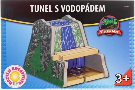 Tunel din lemn Maxim cu cascadă