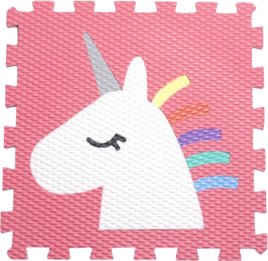 Saltea de joacă Minideckfloor Unicorn – roz