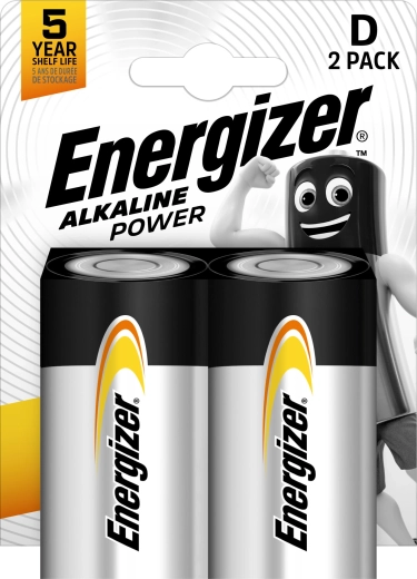Energizer Alkaline Power D baterii alcaline, 2 buc