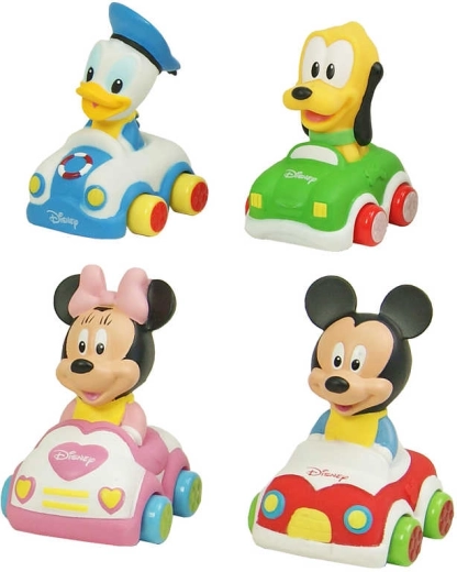 Clementoni Disney Baby mașinuță moale cu figurină - 1 bucată