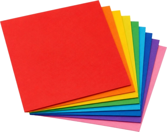 30 de foi colorate pentru pliere creativă