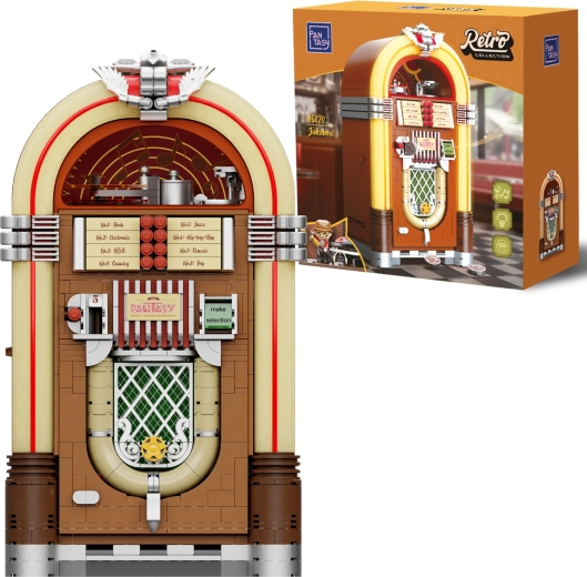 Pantasy retro jukebox interactiv din cuburi (1273 piese)