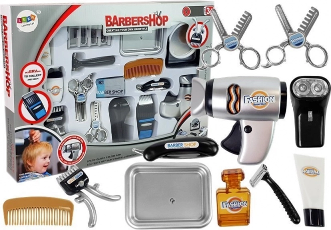 Set de coafură pentru copii – argintiu