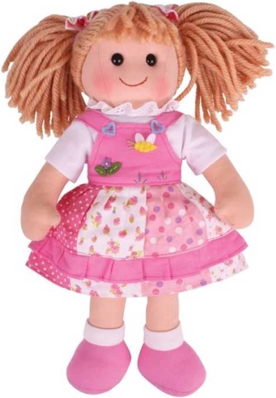 Păpușa din material textile Hayley 34 cm