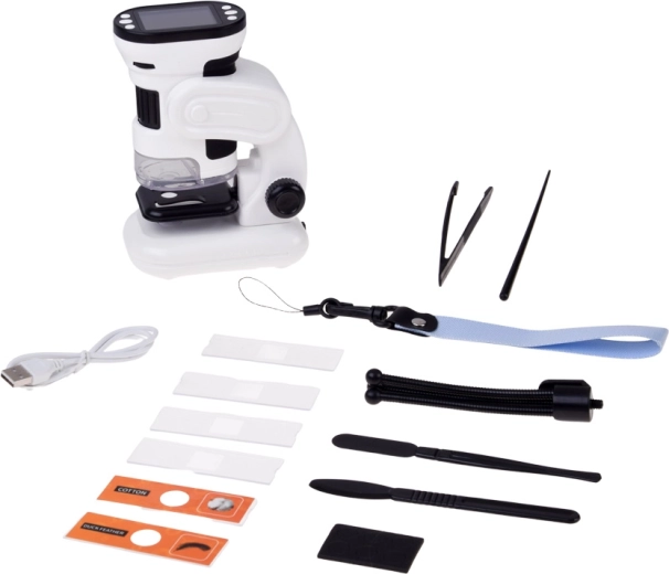 Ecran color de 2", iluminare LED și înregistrare foto și video