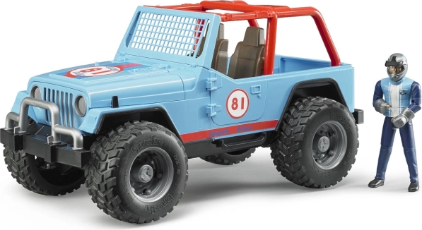 Mașină de teren Bruder Jeep cu șofer