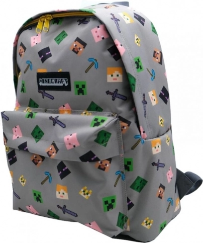 Rucsac MINECRAFT în culoare gri