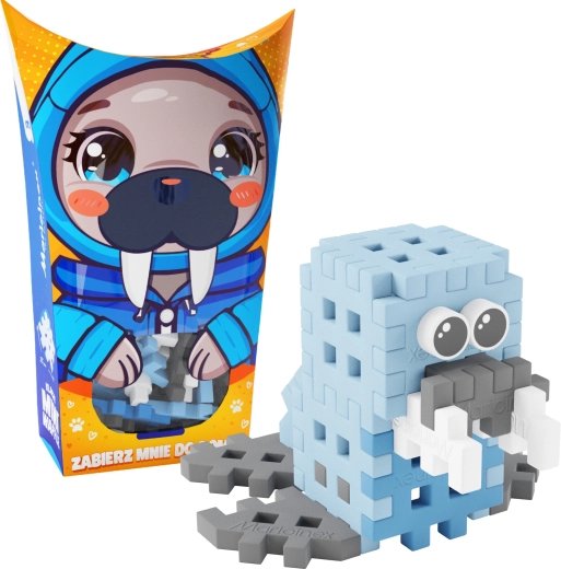 Set de construcție Mini Waffle Pocket Pets morsă