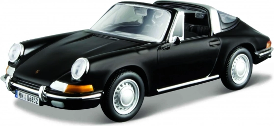 Model istoric Porsche 911 (1967) negru la scară 1:32