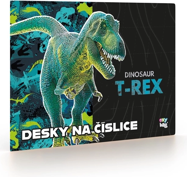 OXYBAG mapă pentru cifre Dinozaur Premium