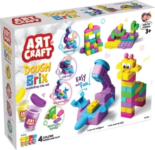 Set Art Craft pentru modelarea cuburilor 400 g