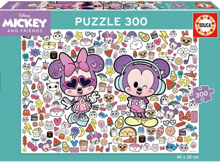 Puzzle Educa Mickey și prietenii 300 de piese