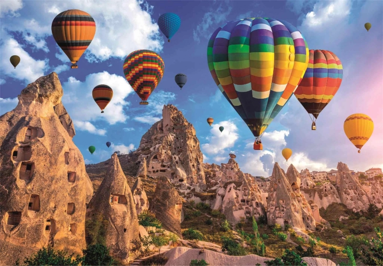 Motiv realist și captivant al Cappadociei