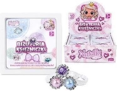 Bijuterii de prințesă Natalia – set de inele reglabile