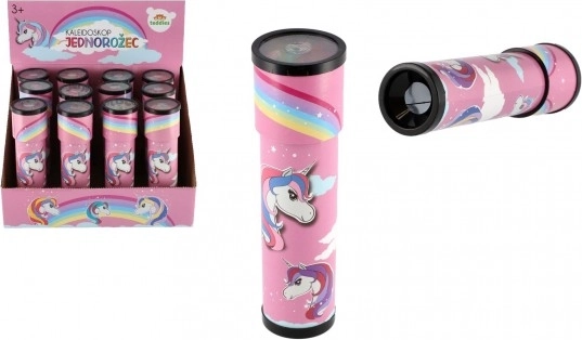 Caleidoscop Unicorn – periscop din plastic pentru copii 16,5 cm