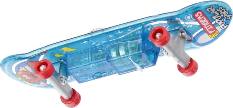 Fingerboard luminos pentru trucuri spectaculoase