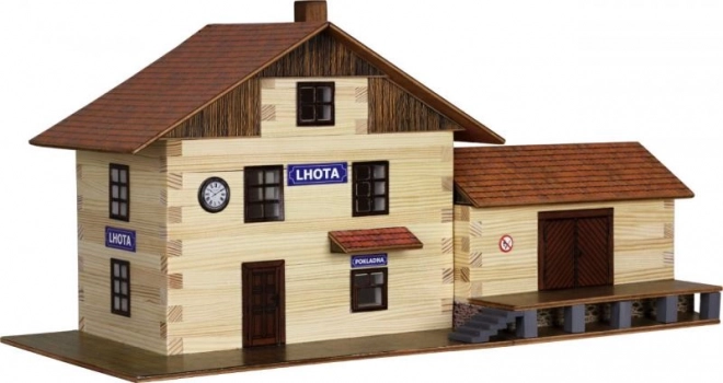 Set de Construcție Gară de Tren