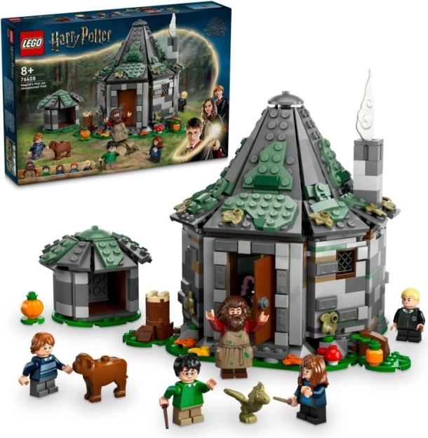 Lego Harry Potter Coliba lui Hagrid: vizită neașteptată 76428 set de construcție