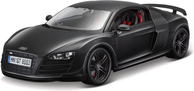 Maisto Audi R8 GT negru mat 1:18