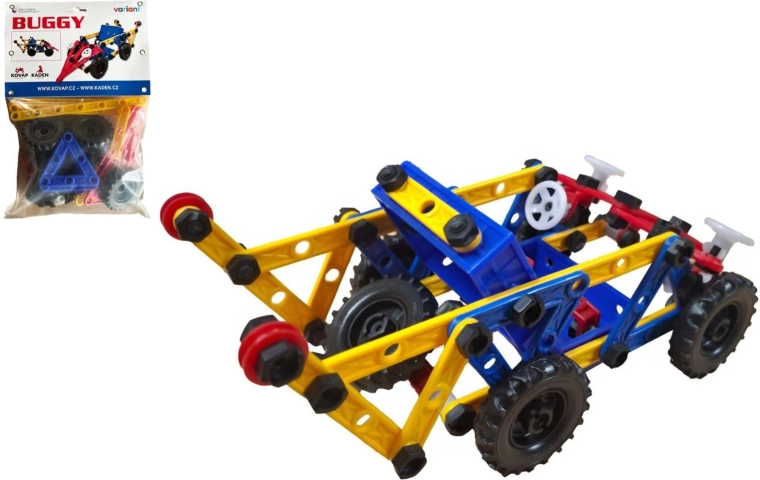 Variant mini set de construcție tractor buggy, 209 piese