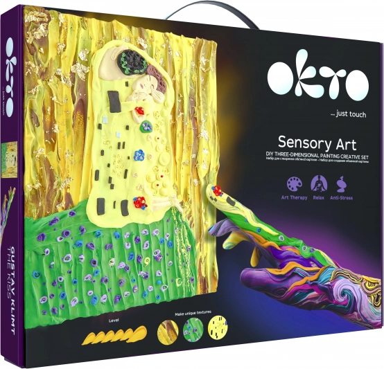 okto sensoty art set artistic – Sărutul 30 × 40 cm