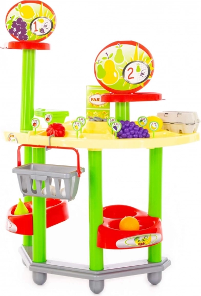 Supermarket pentru copii cu casă de marcat Polesie