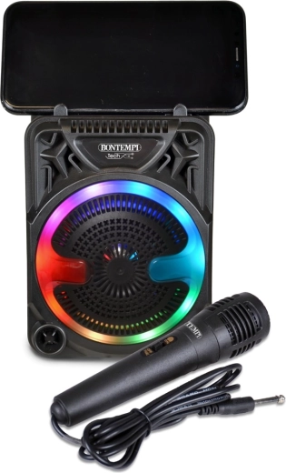 Distracție karaoke cu microfon inclus în pachet