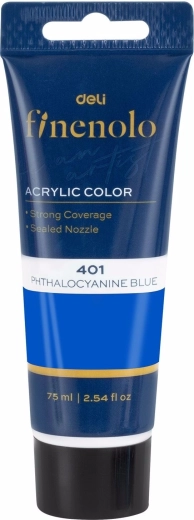 Vopsea acrilică 75 ml – albastru închis