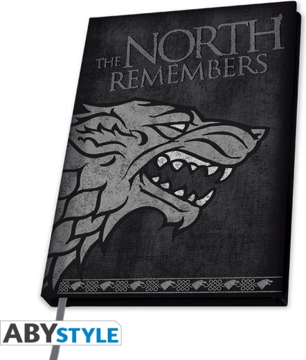 Caiet Game of Thrones A5 Stark - 1 bucată
