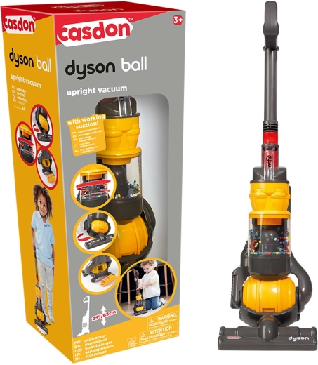 Aspirator vertical pentru copii Casdon Dyson Ball cu funcție de aspirare