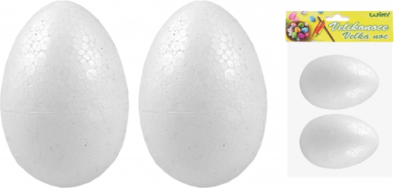 Ouă decorative polistiren 9 cm