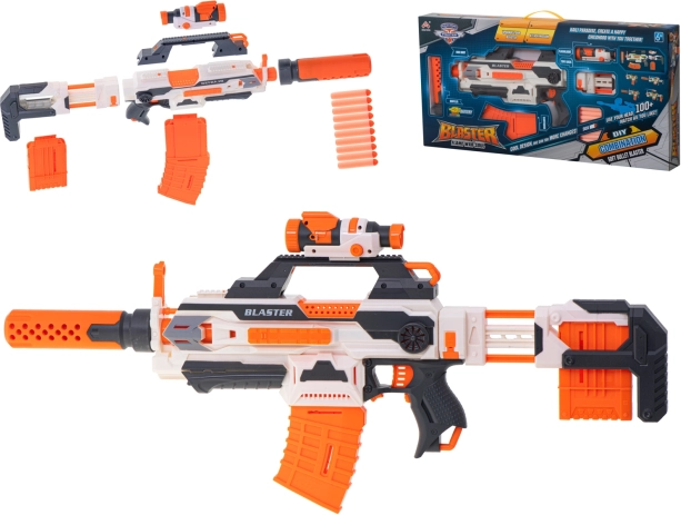Blaster mitralieră modulară 4în1 + 30 săgeți