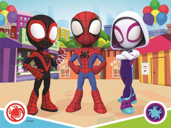 Puzzle cu 30 de piese – aventurile lui SPIDEY și prietenii – Trefl