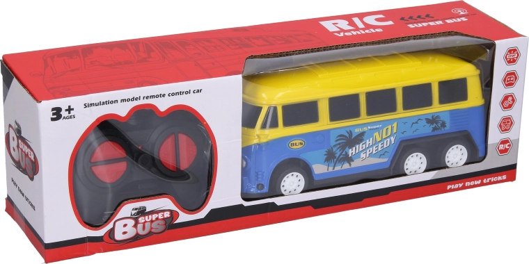 Autobuz RC cu telecomandă 19 cm - 1 bucată