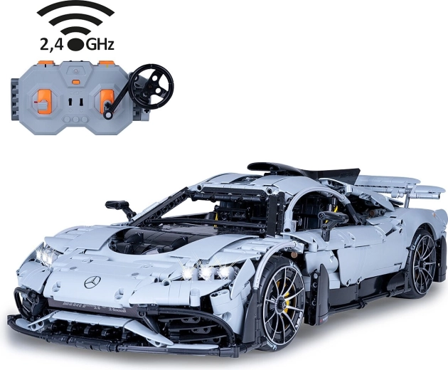 CaDA Mercedes-AMG ONE 1:8 cu telecomandă, gri